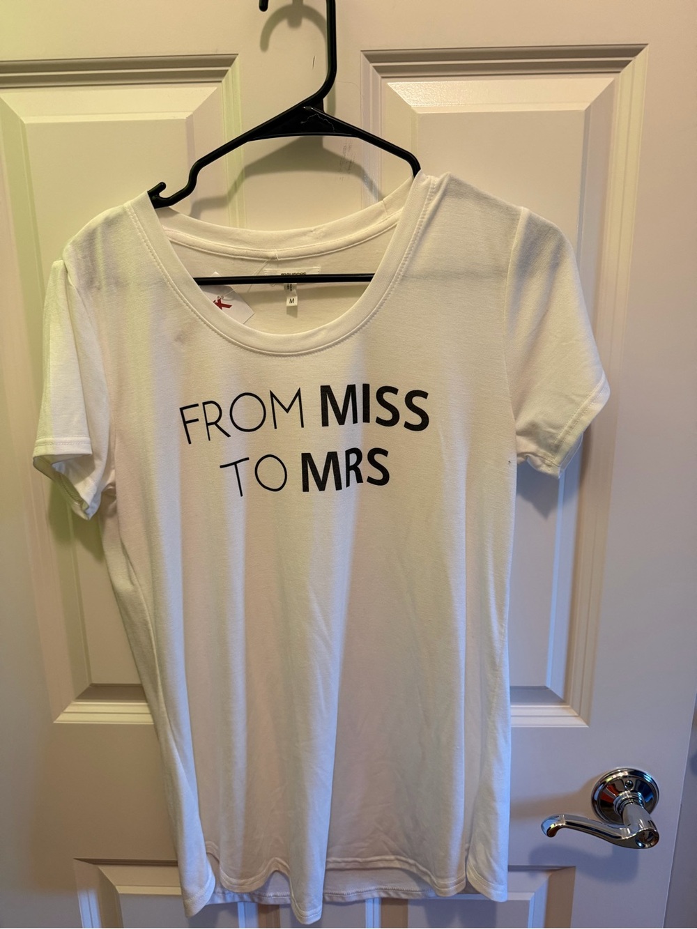 Maurices White 'From Miss to Mrs' Short Sleeve Tee